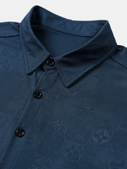 Men's Moisture Wicking Performance Stretch UV Protection Short Sleeve Shirt