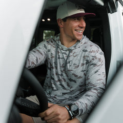 Performance Hoodie - Topo Desert Camo