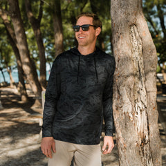 Performance Hoodie - Black Camo