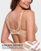 Deep-Plunge Unlined Underwire Bra - view 6