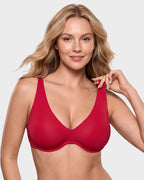 Deep-Plunge Unlined Underwire Bra
