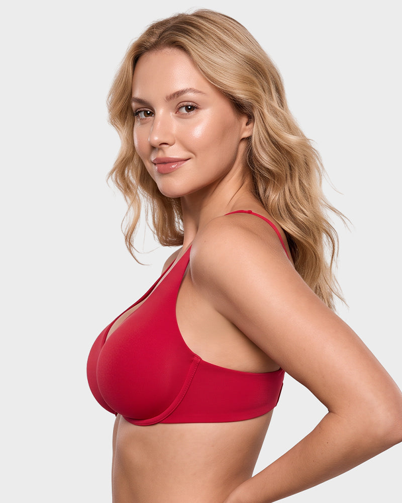 Deep-Plunge Unlined Underwire Bra - view 11
