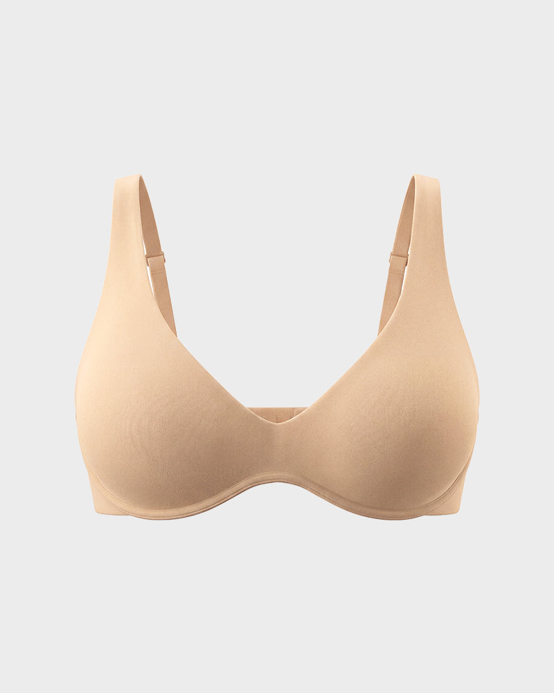 Deep-Plunge Unlined Underwire Bra - view 26