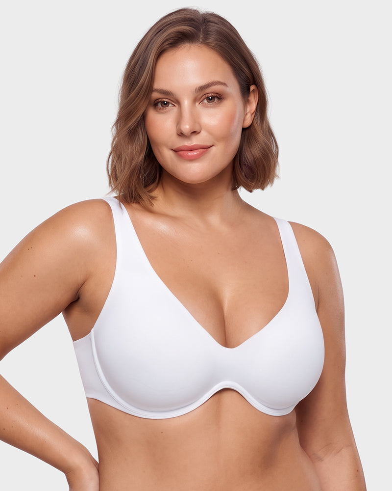Deep-Plunge Unlined Underwire Bra - view 17
