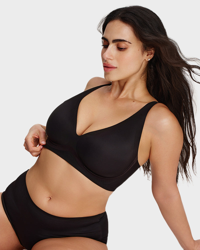 AirEase™ Supportive Wireless Deep-V Bra - view 14