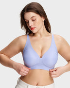 AirEase™ Supportive Wireless Deep-V Bra - view 11