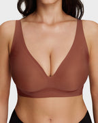 AirEase™ Supportive Wireless Deep-V Bra - view 22
