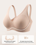 AirEase™ Supportive Wireless Deep-V Bra - view 4