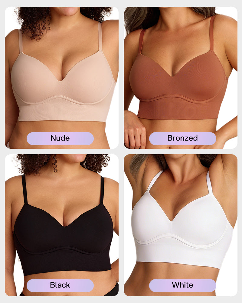 Deep V Wireless Lift Bralette - view 2