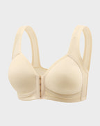 Easy-On Front Closure Wireless Support Bra - view 13