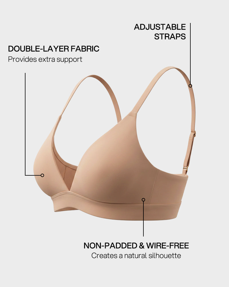 Everyday Soft Fit Wireless Plunge Bra - view 2