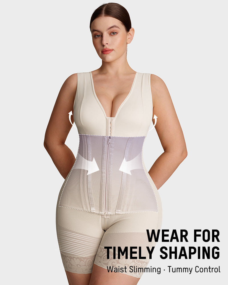 Fajas Colombianas Double Tummy Control Full Body Shapewear - view 5
