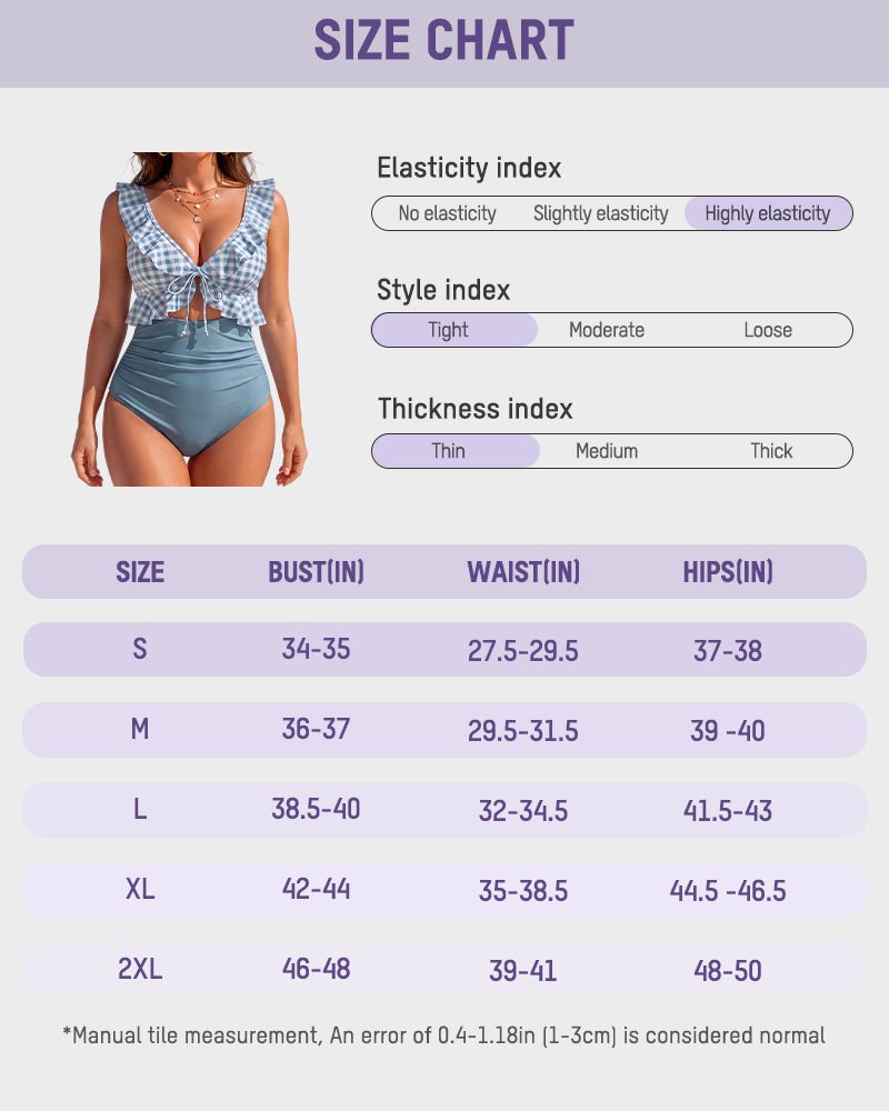 Flirty V-Neck One-Piece Swimsuit - view 15