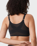 Front Closure Mesh Support Seamless Bra - view 12
