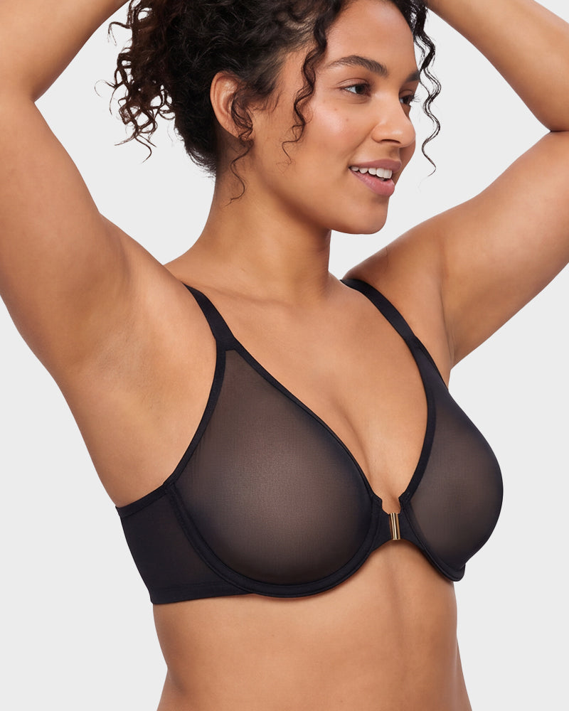 Front Closure Mesh Support Bra Multipack - view 11