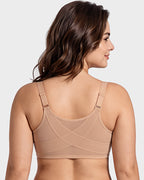 Front Closure Mesh Support Seamless Bra - view 20