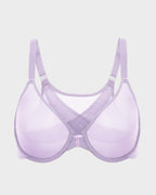 Front Closure Mesh Support Seamless Bra - view 29