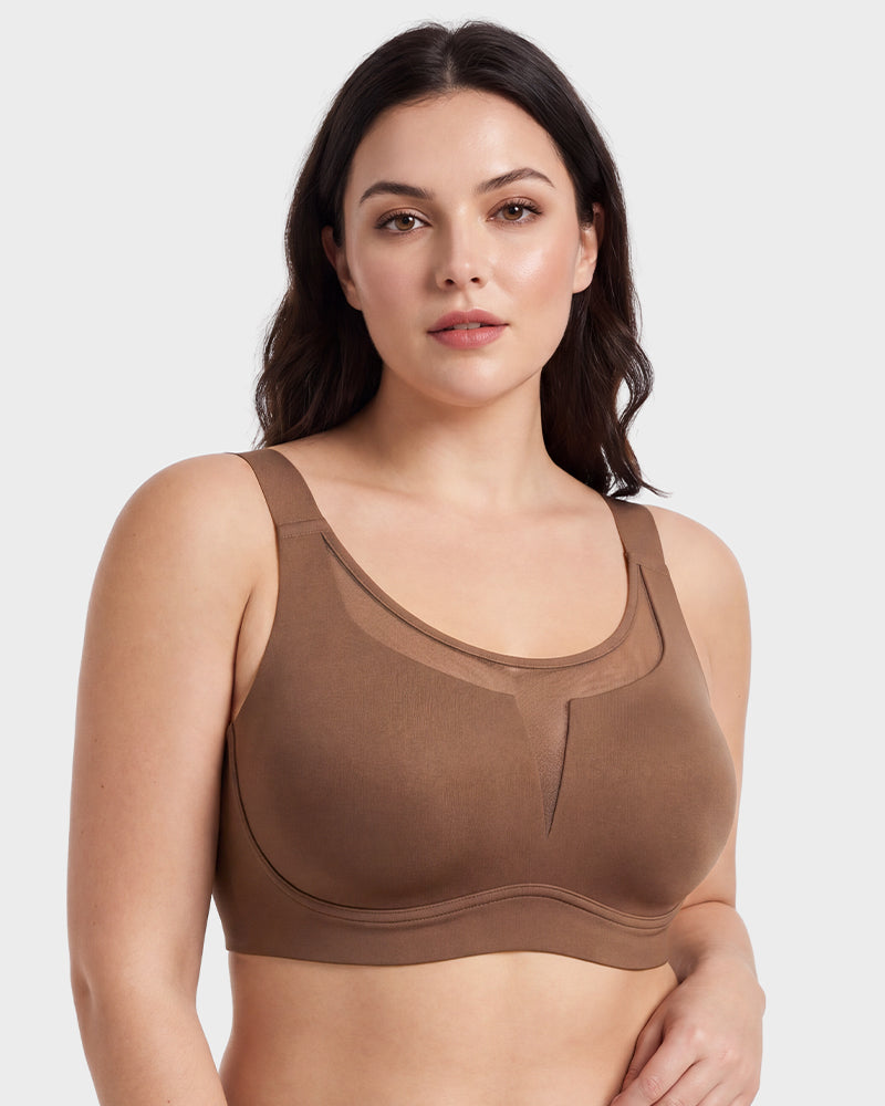 Full Coverage Wireless Minimizing Bra - view 12
