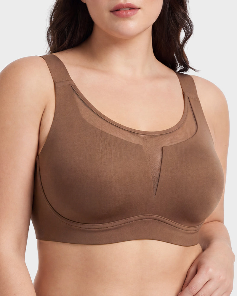 Full Coverage Wireless Minimizing Bra - view 16