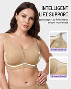 Full Coverage Wireless Minimizing Bra - view 2