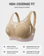 Full Coverage Wireless Minimizing Bra - view 5