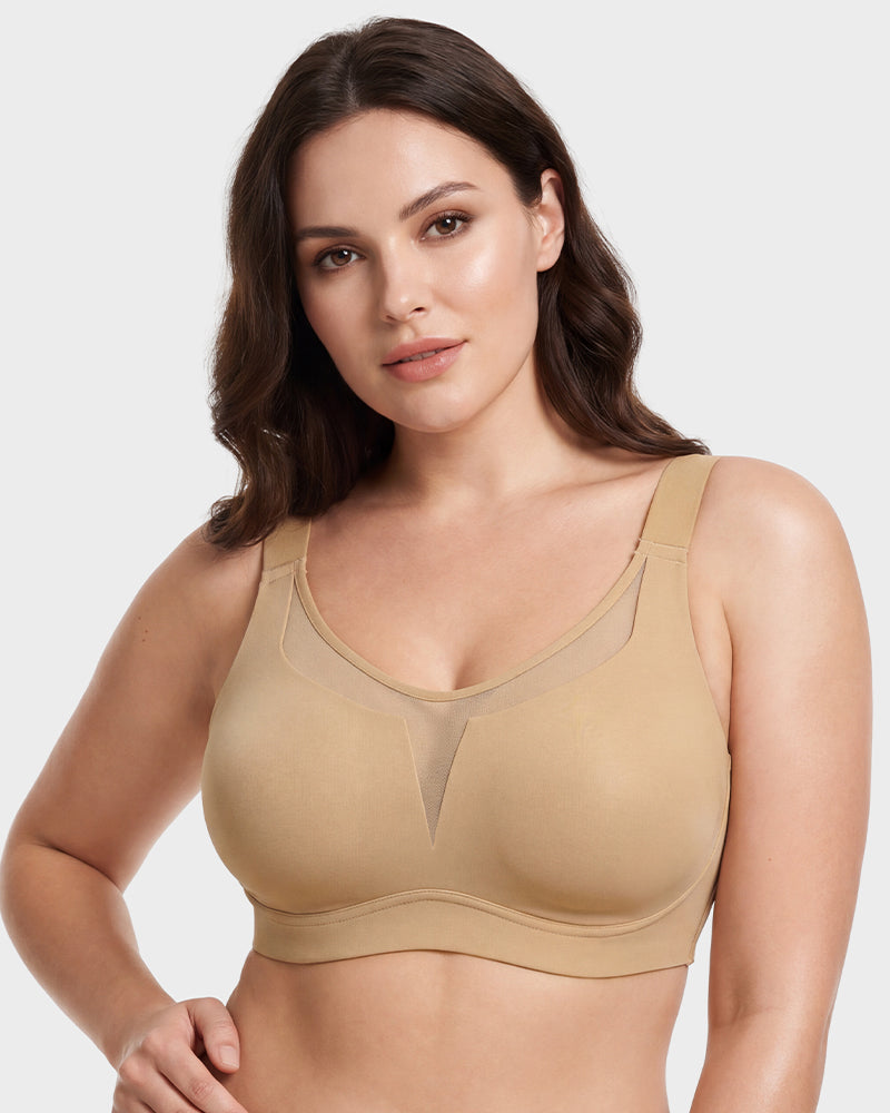 Full Coverage Wireless Minimizing Bra - view 9