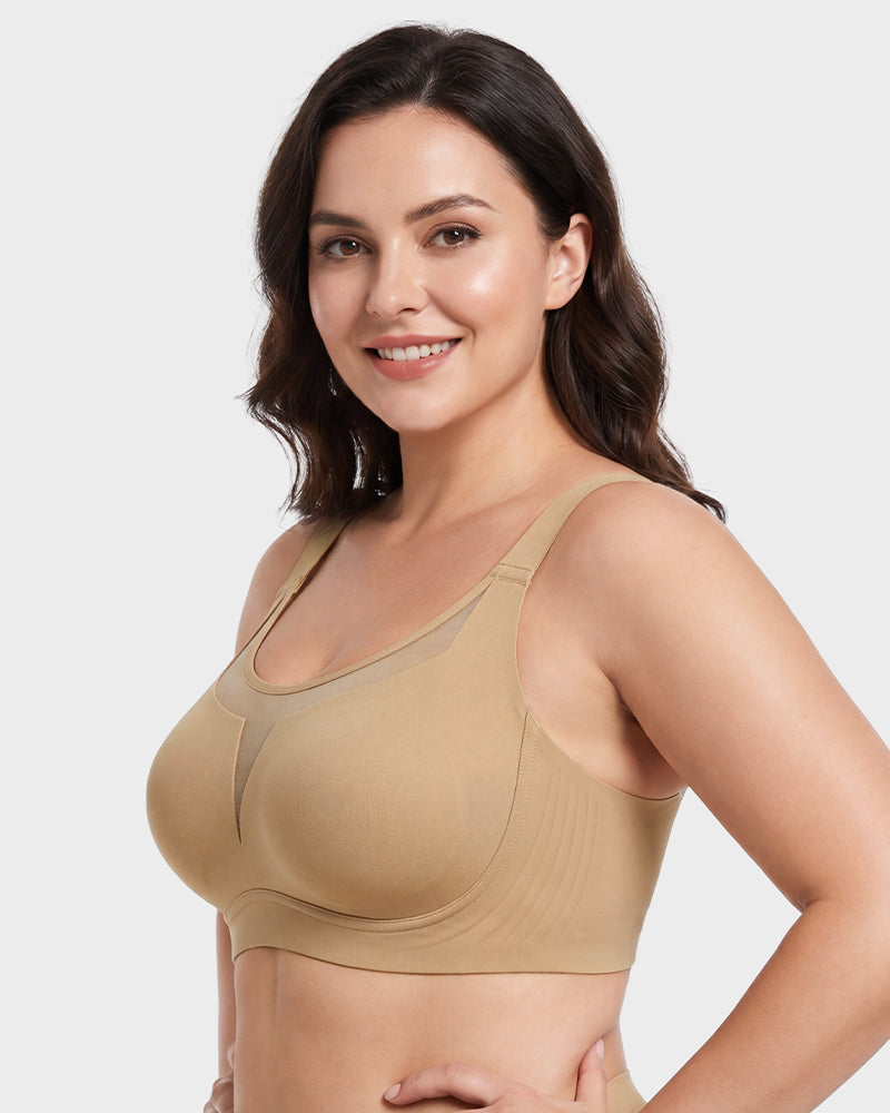 Full Coverage Wireless Minimizing Bra - view 11