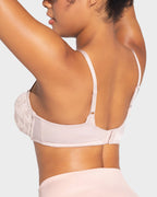 Full Coverage Lace Minimizer Bra - Petal - view 15