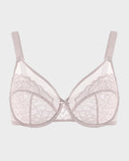Full Coverage Lace Minimizer Bra - Petal - view 21