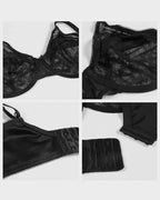 Full Coverage Lace Minimizer Bra - Petal - view 18