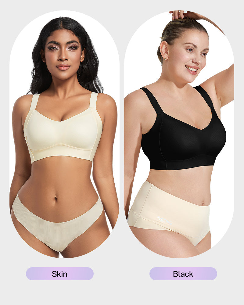 Full Coverage Longline Smoothing Bra - view 2