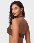 Halter Open-Back Low-Impact Sports Bra - view 10