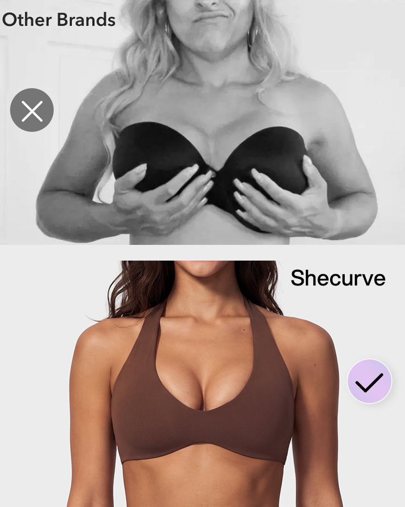 Halter Open-Back Low-Impact Sports Bra - view 7