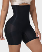 High-Waist Cross Compression Shaping Shorts - view 5