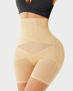 High-Waist Mesh Tummy Control Shapewear Shorts - view 5