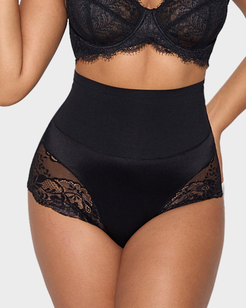 High-Waist Seamless Lace Shaping Panty (3 Pack) - view 5