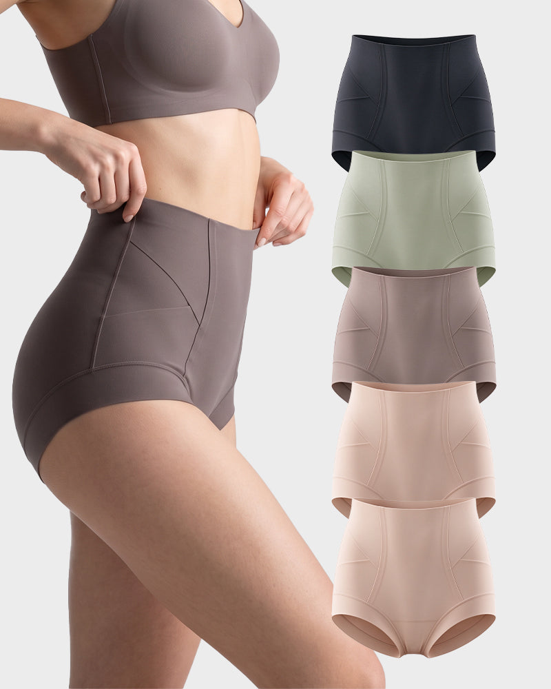 High-Waist Tummy Control Briefs Multipack - view 2