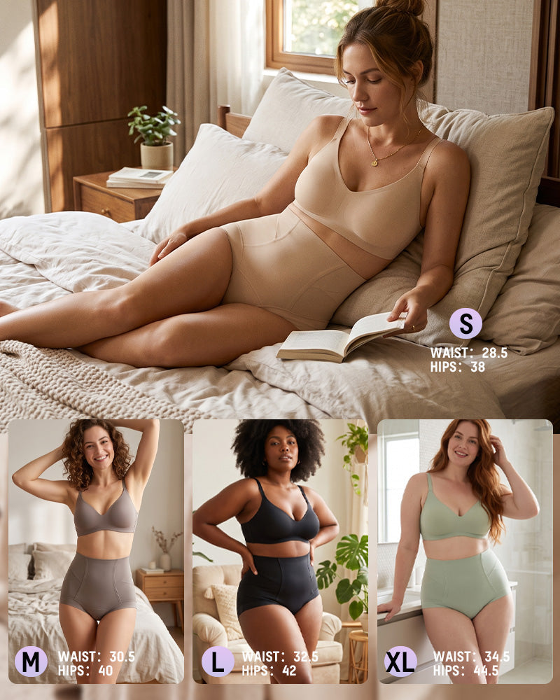 High-Waist Tummy Control Briefs Multipack - view 11