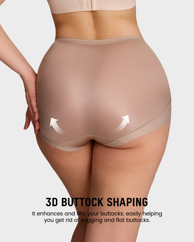 High-Waist Cross Compression Shaping Panties Multipack - view 3