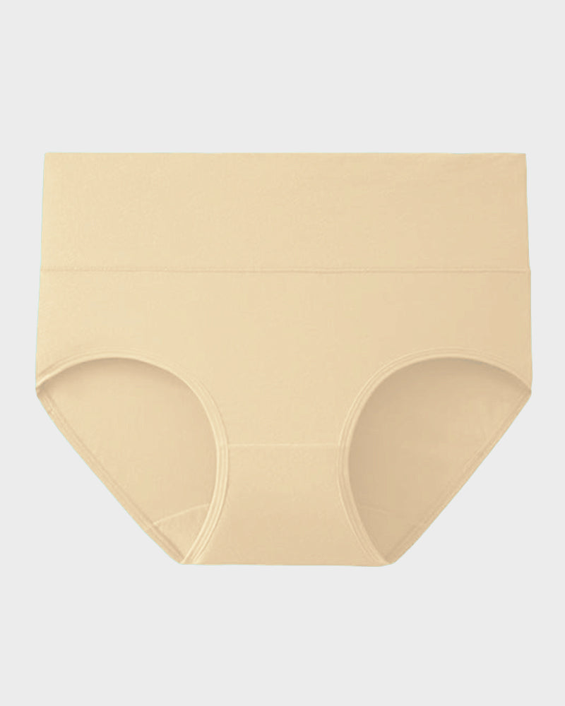 High-Waisted Full Coverage Cotton Briefs(4 pack) - view 17