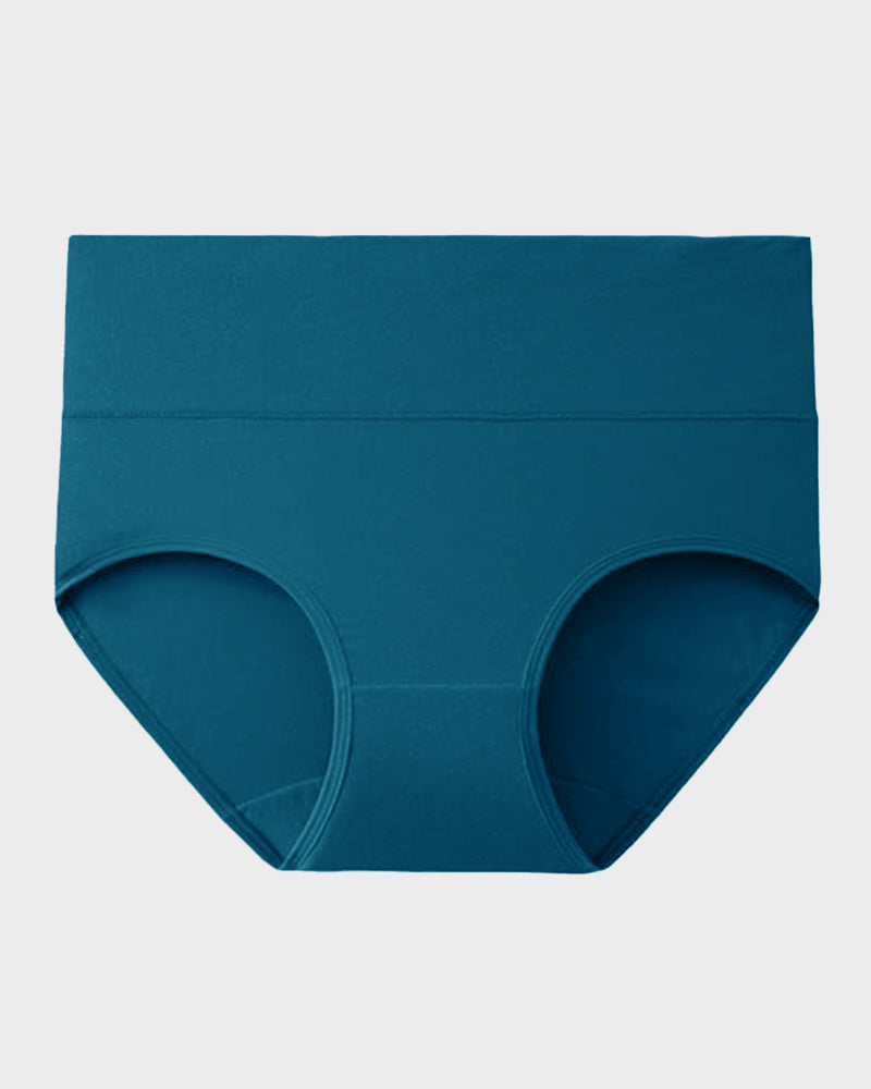 High-Waisted Full Coverage Cotton Briefs(4 pack) - view 18