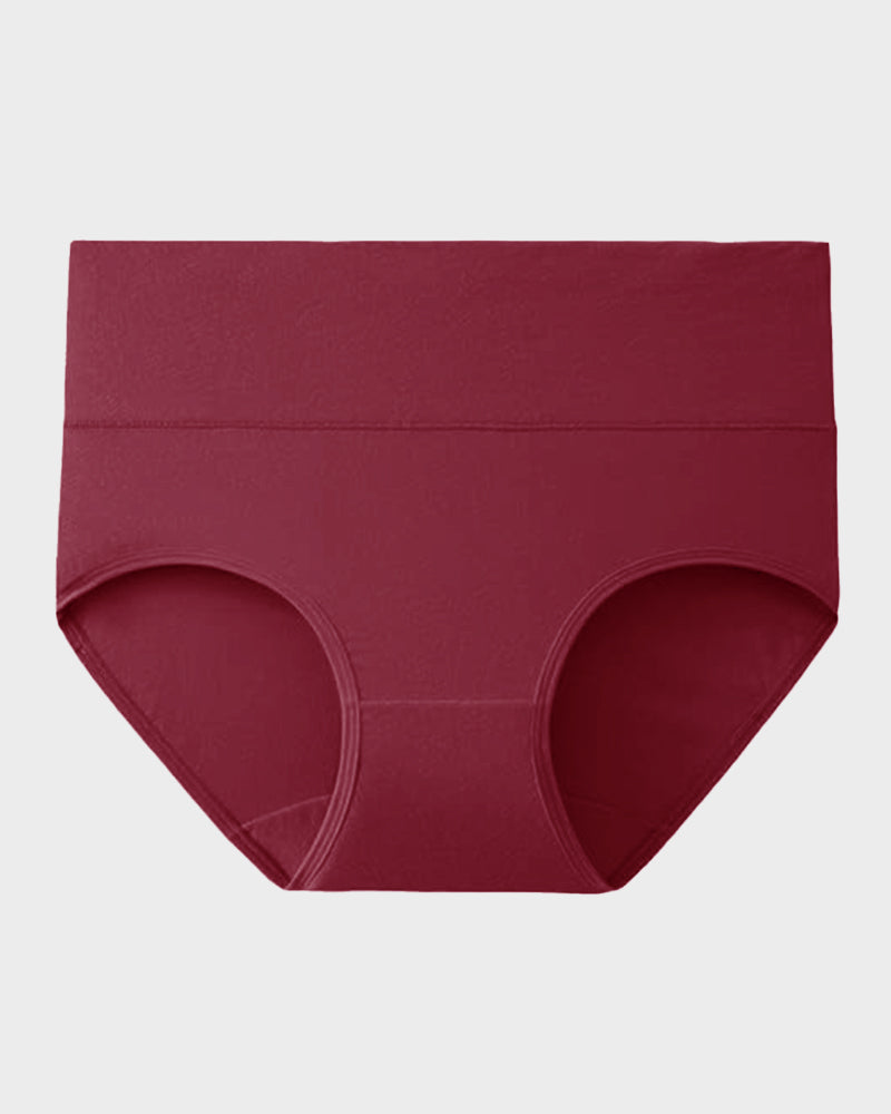 High-Waisted Full Coverage Cotton Briefs(4 pack) - view 19