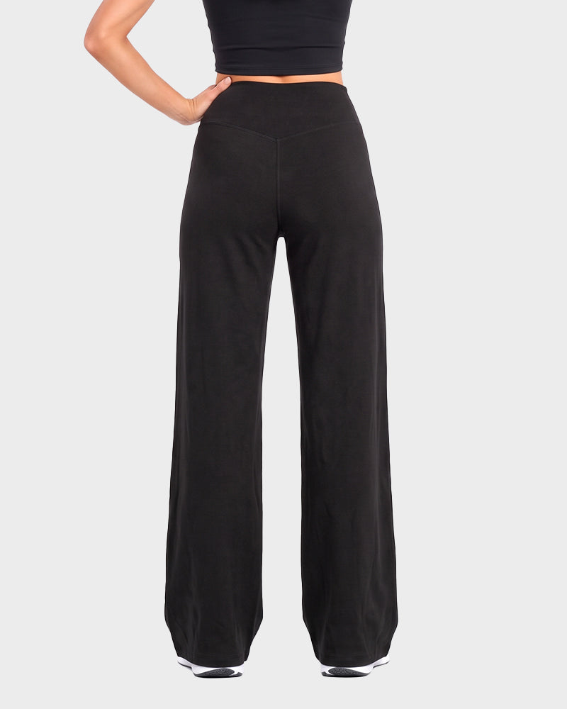 High-Waisted Wide-Leg Pants - view 9