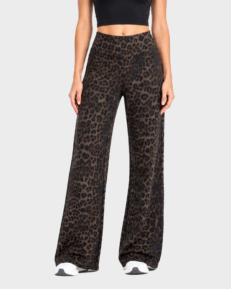 High-Waisted Wide-Leg Pants