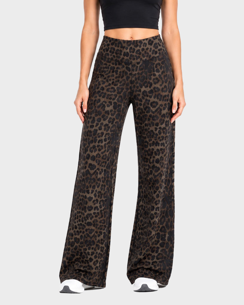 High-Waisted Wide-Leg Pants - view 13