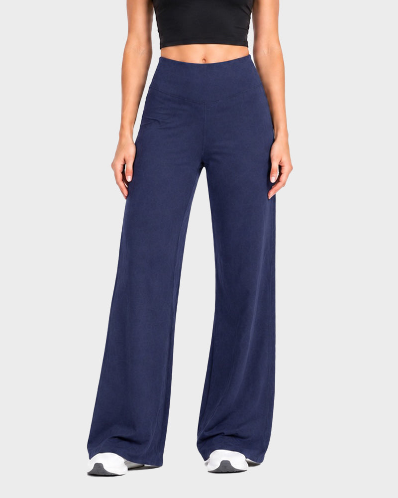 High-Waisted Wide-Leg Pants - view 10