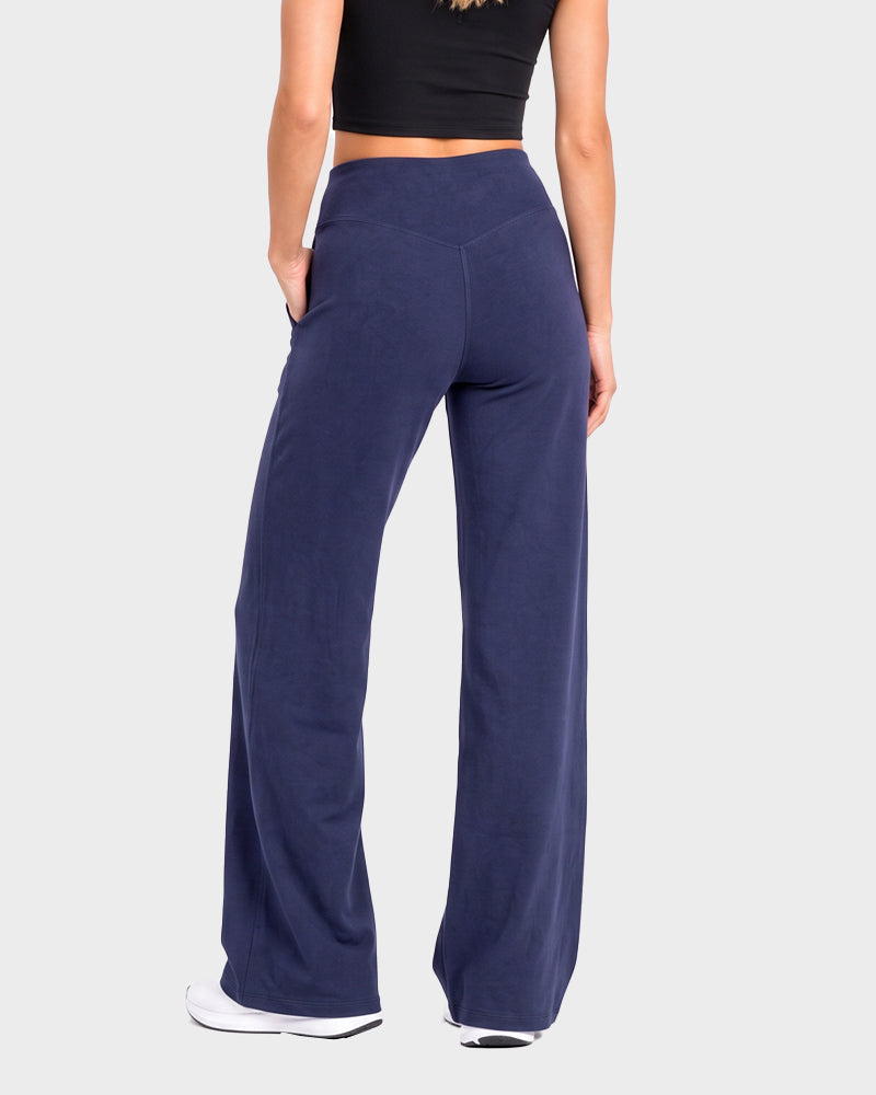 High-Waisted Wide-Leg Pants - view 12