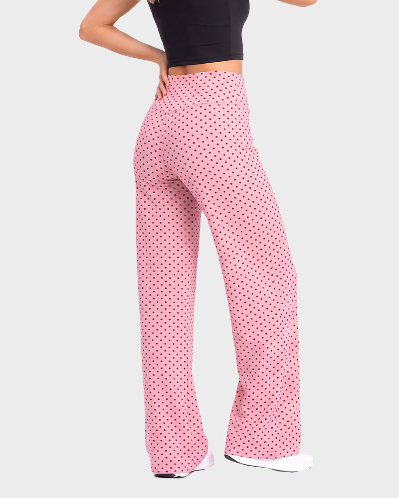 High-Waisted Wide-Leg Pants - view 6