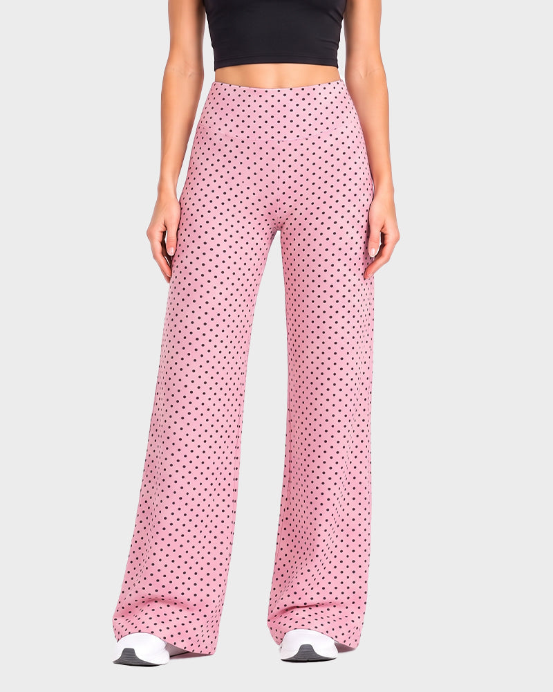High-Waisted Wide-Leg Pants - view 14