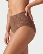 High Waist Seamless Leopard Tummy Brief(6  Pack) - view 13